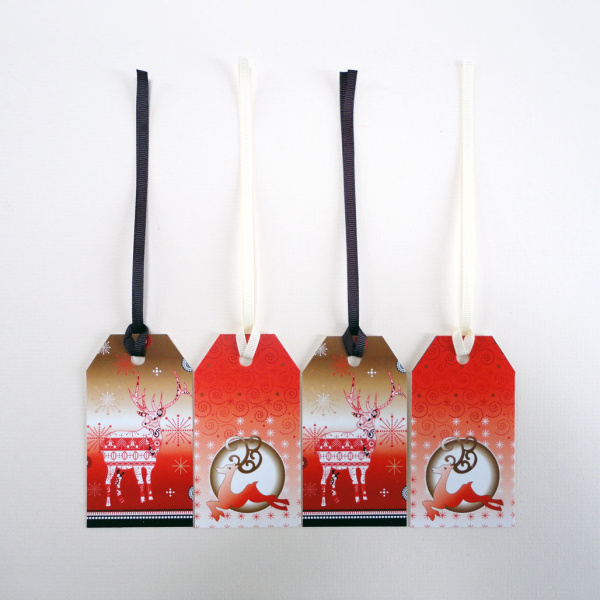 reindeer display christmas gift tags decorque cards reindeer display christmas gift tags decorque cards