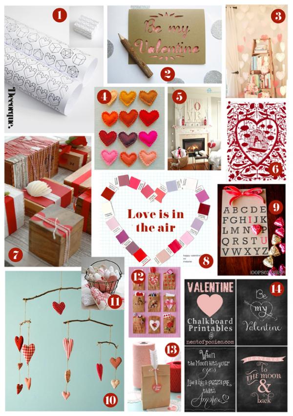 Valentines Day Collage