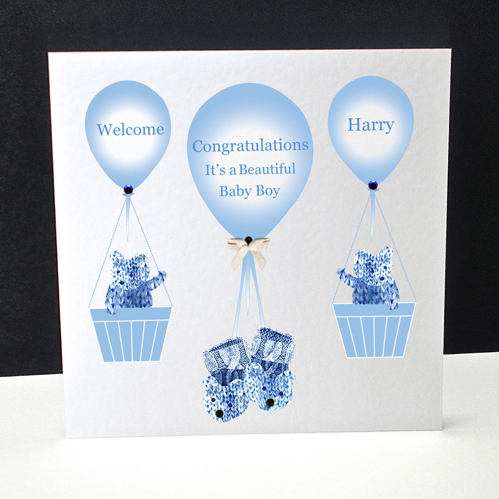 card for new baby boy