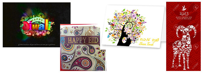 Multi-cultural cards new on the market