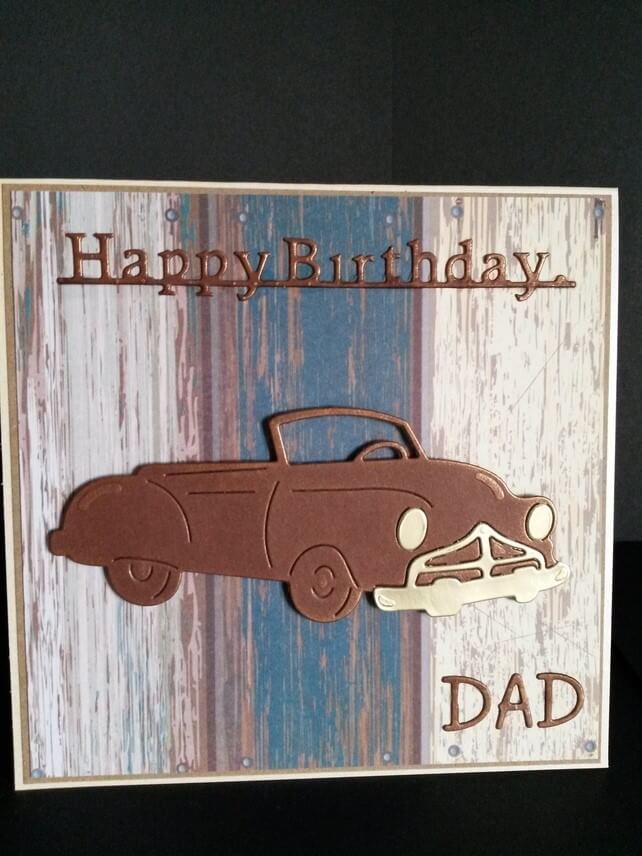 Dad Car Card