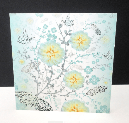 Decorque Turquoise Blosson Card