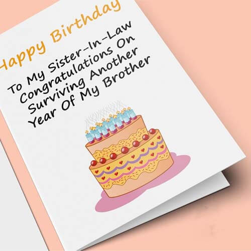 Birthday Card Ideas For Sister In Law Infoupdate