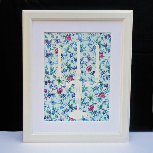 Chintz Anglais A3 Art Print