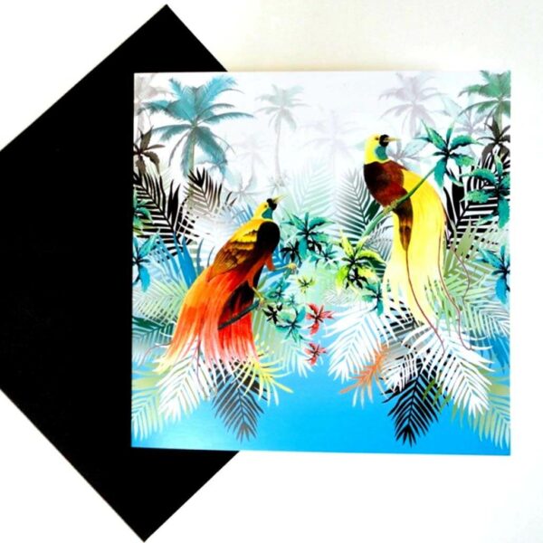 Birds of Paradise Card.