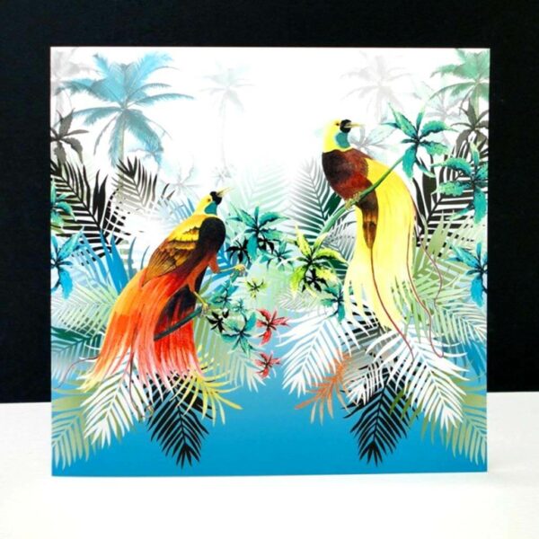 Birds of Paradise Card.