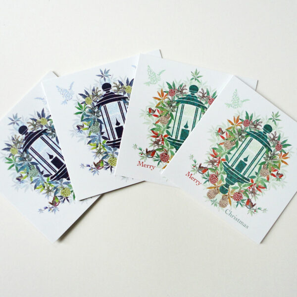 Christmas Lantern Collection - Pack of Four Cards