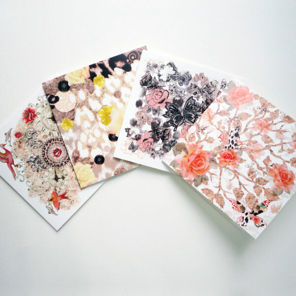 Earth Display - Pack of Four Greeting Cards