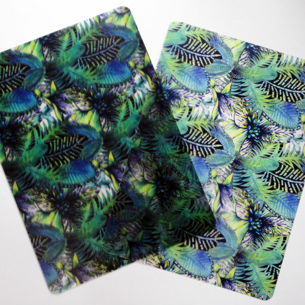 Two Tropical Forest Plastic Placemats