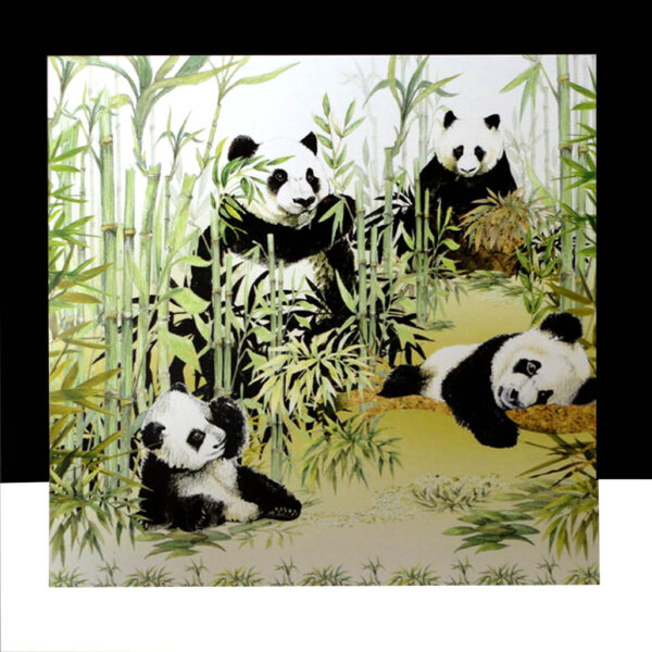 Bamboo of Pandas Card