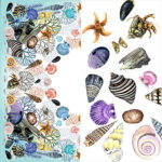 A Relaxing Birthday - Rock Pool Seashore Valance Card. - Image 3