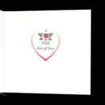 A Happy Mother's Day - Bullfinch and Roses Handpainted Card - Image 3